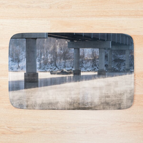 Item preview, Fishing On A Cold Foggy Morning designed and sold by mljdwhite.
