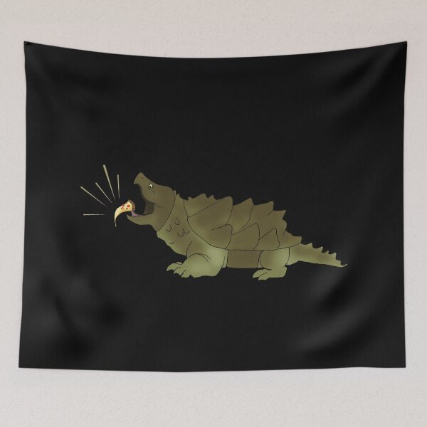 Item preview, pizza bait (alligator snapping turtle) designed and sold by adrart7.