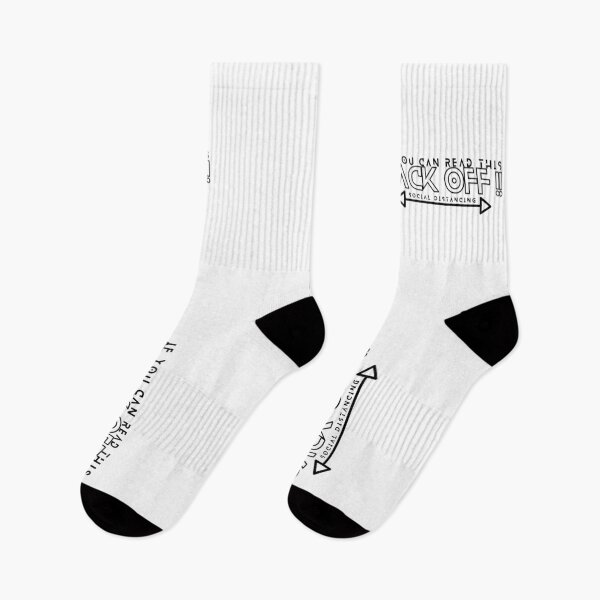 Item preview, BACK OFF !! - White/Black designed and sold by Soybean-Turu.