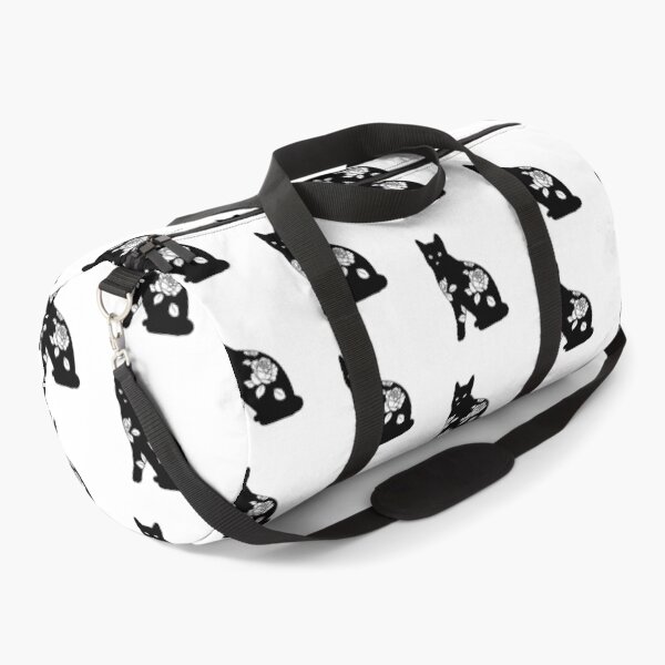 Item preview, Black Cat good luck Cats feline lovers cat flowers designed and sold by Coolstuff4you71.