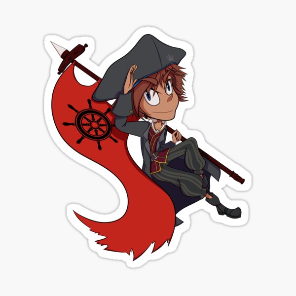 The Pirate Captain Sticker