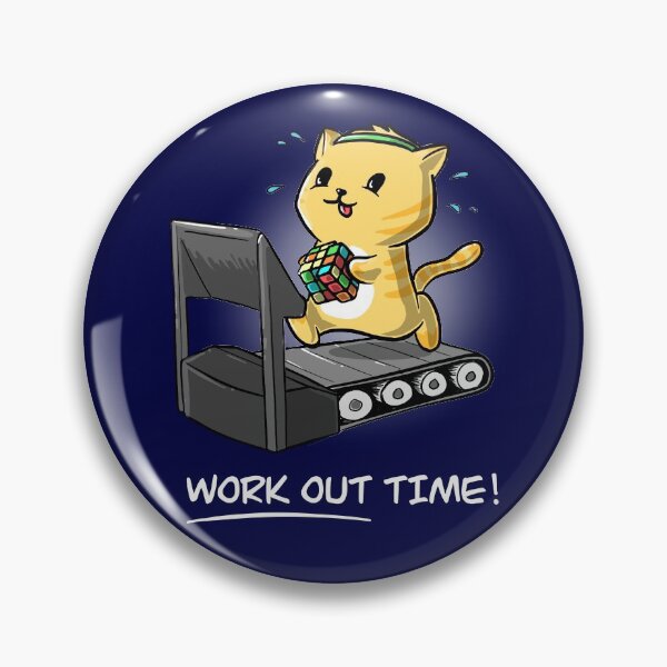 Item preview, Workout Time - Cubing and Fitness!  designed and sold by swiftcubing.