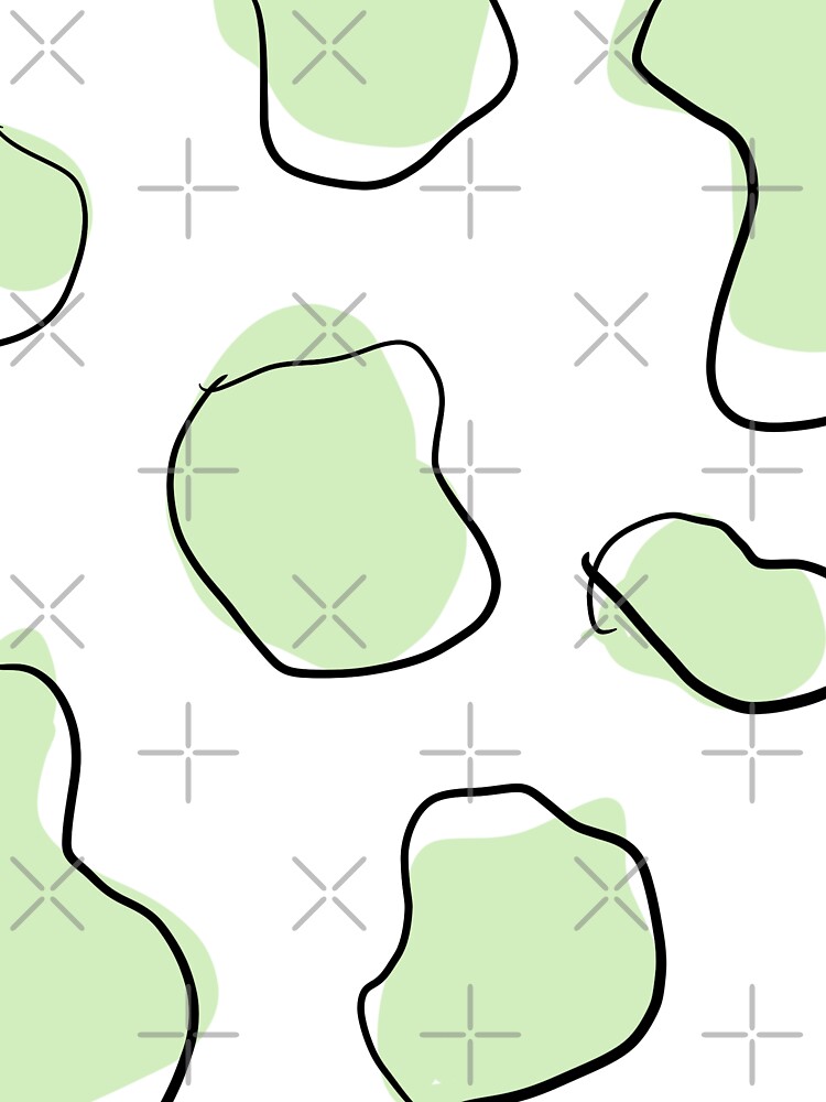 Aesthetic Cow Print Sage Green Sticker For Sale By Stickertingz08 Redbubble