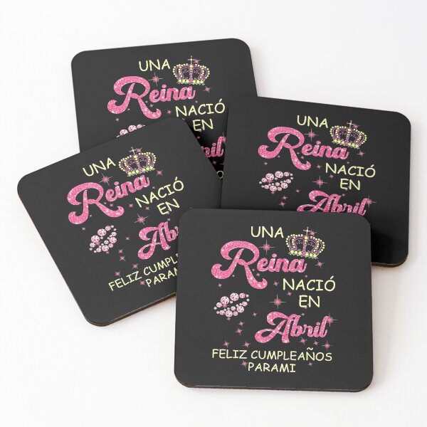 Item preview, Una Reina Nacio En Abril Feliz Cumpleanos Parami designed and sold by BasiaKrol.
