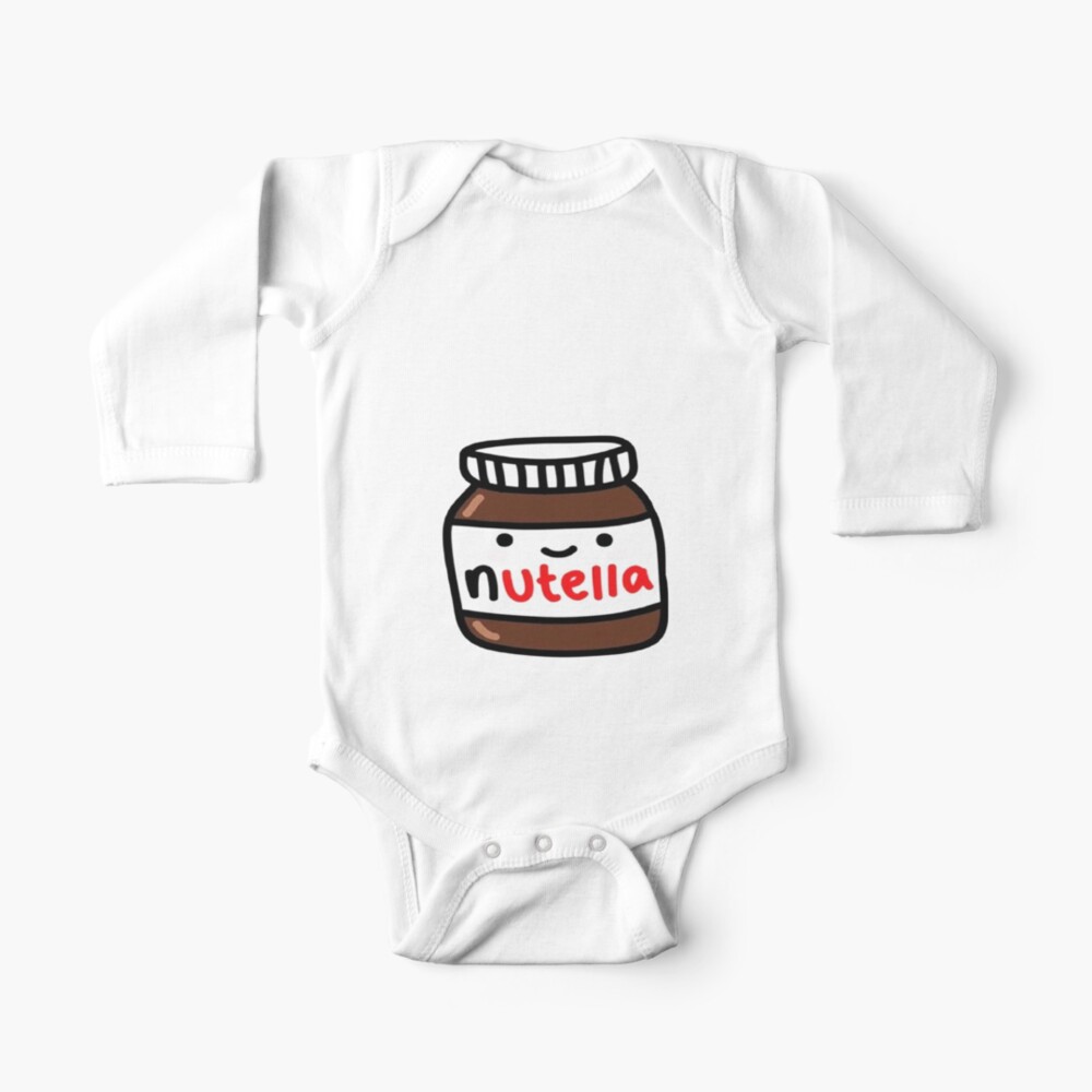 Body Para Bebe Nutella De Hoeirl Redbubble