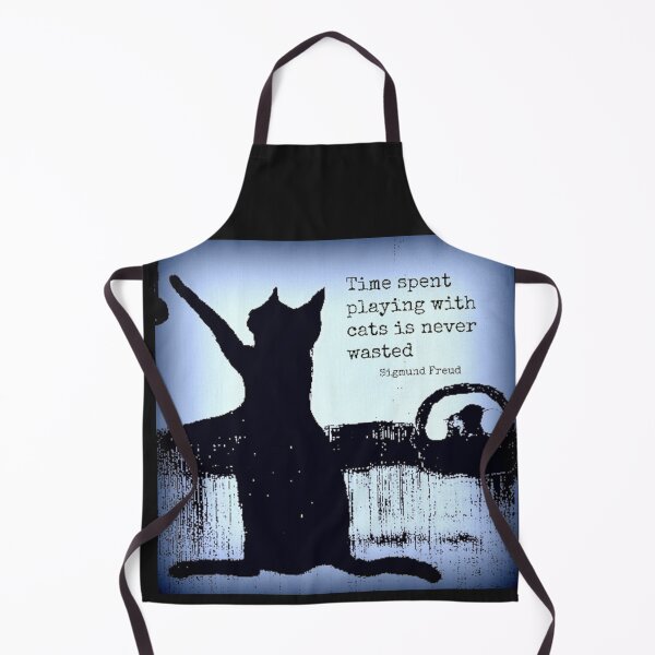 Item preview, Black Cat good luck Cats feline lovers cat Sigmung Freud designed and sold by Coolstuff4you71.