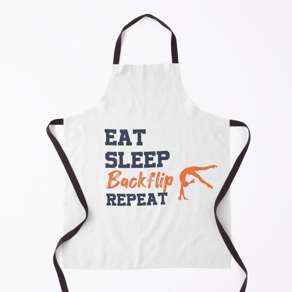 Item preview, Eat Sleep Backflip Repeatt | Cute Gymnastics Shirt Gymnast Gifts Gymnastic Clothes Girls designed and sold by Yobeli.