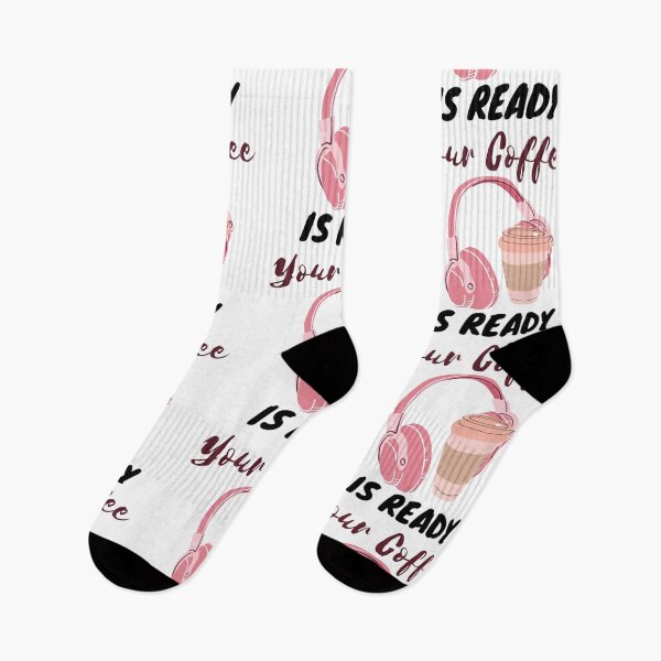Item preview, YOUR COFFEE IS READY designed and sold by RedFlamenco.