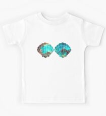 Green Galaxy Mermaid Kids Tee