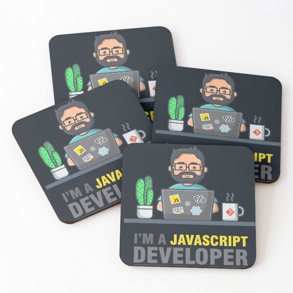 Item preview, I'm a Javascript Developer (Dark) designed and sold by Devshirt.