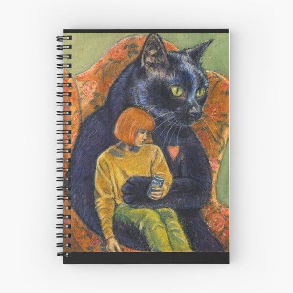 Item preview, Black Cat good luck Cats feline lovers cat heart with girl designed and sold by Coolstuff4you71.