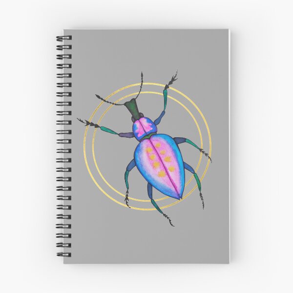 Item preview, Insect bug watercolor II gold  designed and sold by editanagy.