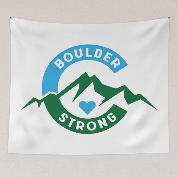 Item preview, Boulder Colorado Strong designed and sold by squarelogo.