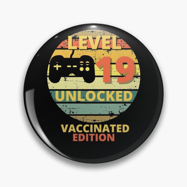 Item preview, Retro Gaming Birthday Level Up Pro Vaccination Vaccinated Edition Gamer Gift designed and sold by Easyas.