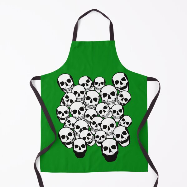 Item preview, Many black skulls designed and sold by Iuliia Nerd.