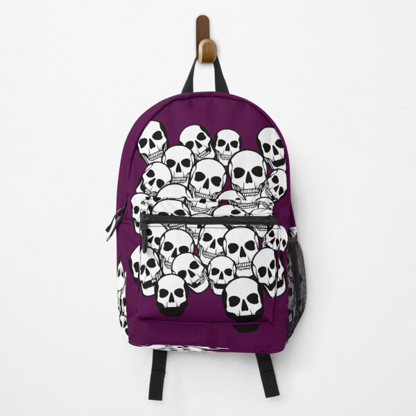Item preview, Many black skulls designed and sold by Iuliia Nerd.