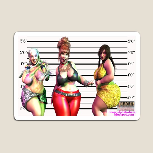The Usual BBW Suspects Magnet