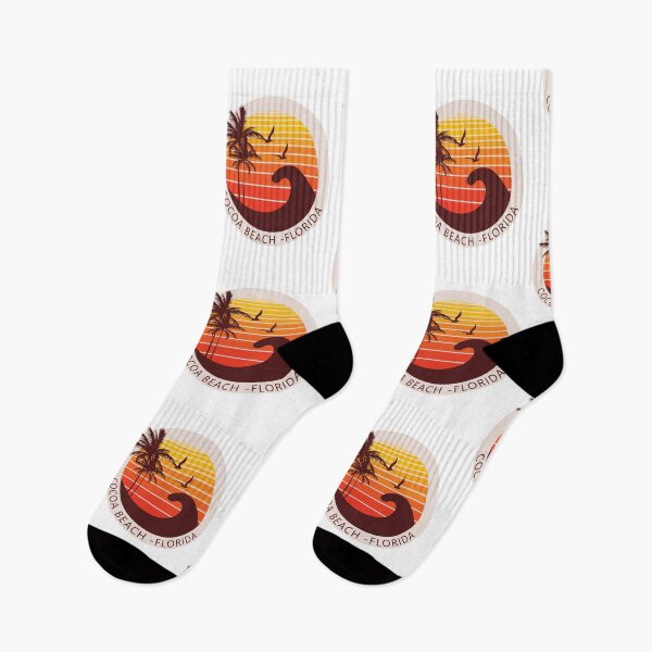 Item preview, Cocoa Beach Florida Retro Vintage Sunset designed and sold by adriana-holmes.
