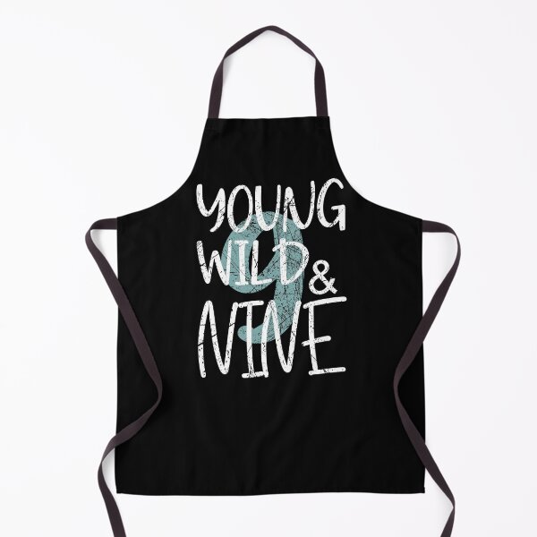 Item preview, Young Wild and nine 9th birthday designed and sold by Kalli-design.