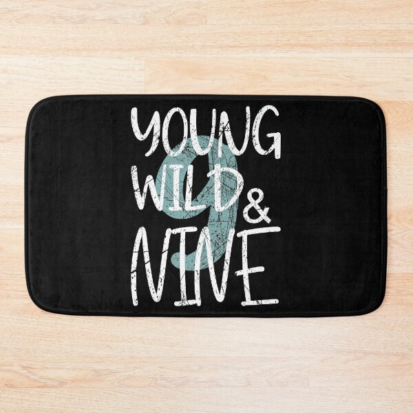 Item preview, Young Wild and nine 9th birthday designed and sold by Kalli-design.