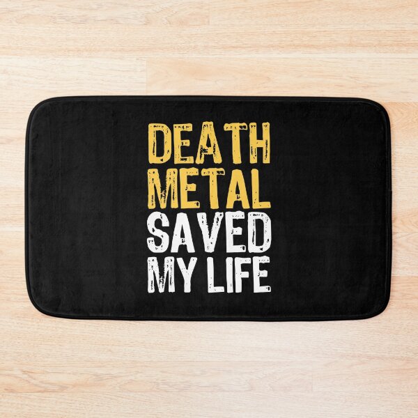Item preview, Death Metal Saved My Life designed and sold by The "I Love Everything" Shop.