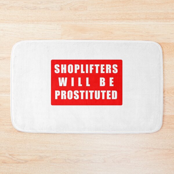 Item preview, Bad Translation, Funny Shop lifters will be prostituted Slighty wrong funny words with funny translation  designed and sold by StaticTee.