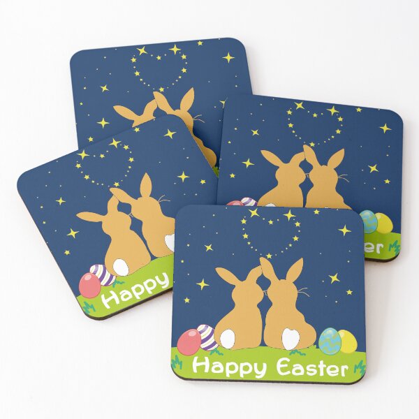 Item preview, Happy Easter bunnies designed and sold by Samsi06.
