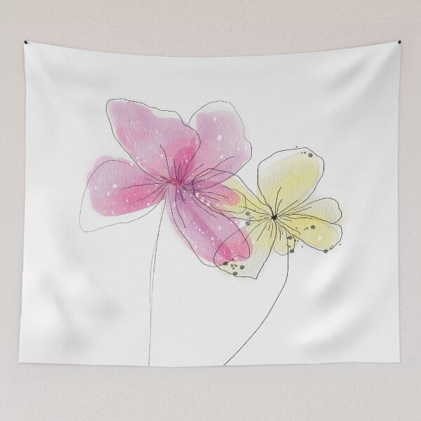 Item preview, duo floral designed and sold by fantasina.