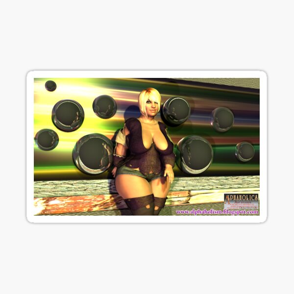 "Mirror, Mirror, on These 'balls'..." Sticker