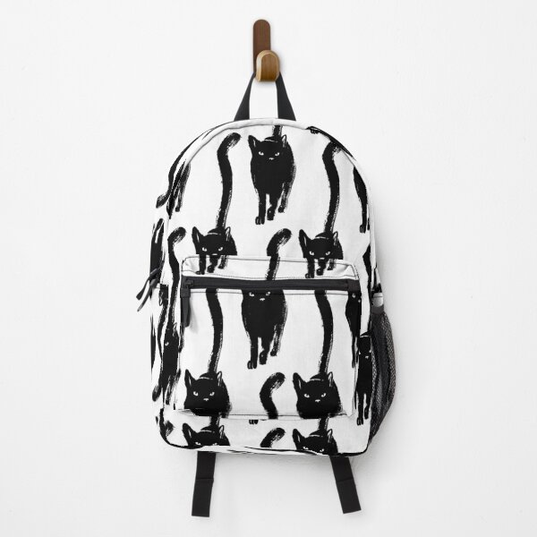 Item preview, Black Cat good luck Cats feline lovers cat big tail designed and sold by Coolstuff4you71.