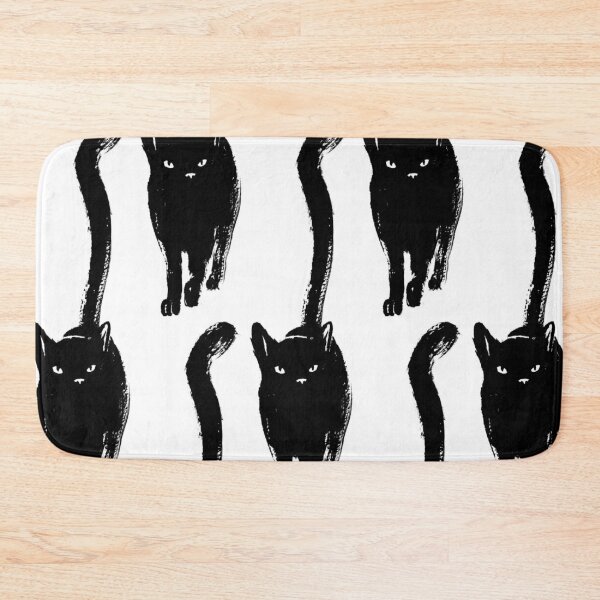Item preview, Black Cat good luck Cats feline lovers cat big tail designed and sold by Coolstuff4you71.