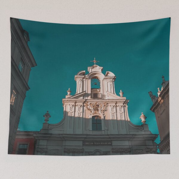 Item preview, Vintage historical building in krakow city Europe designed and sold by SandShopDesigns.