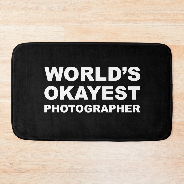 Item preview, World's Okayest Photographer designed and sold by metin1331.