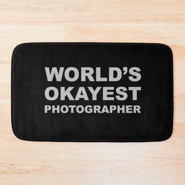 Item preview, World's Okayest Photographer designed and sold by metin1331.