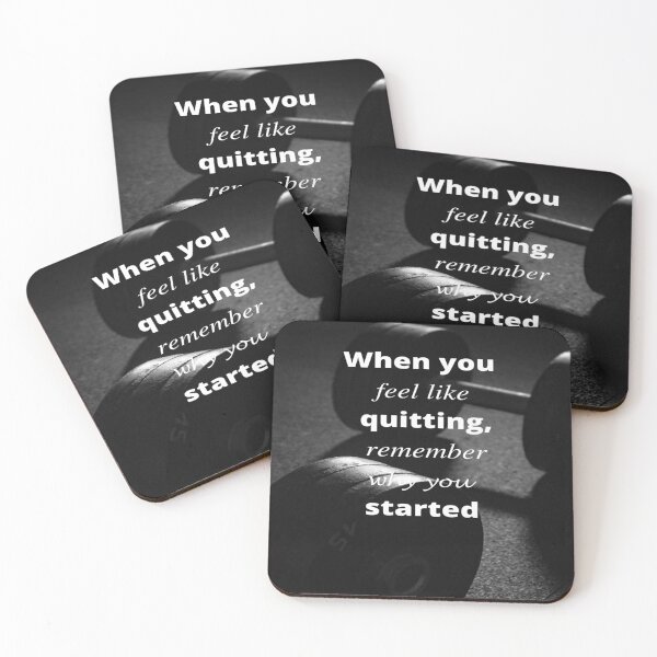 Item preview, when you feel like quitting remember why you started designed and sold by Yireso Luna.