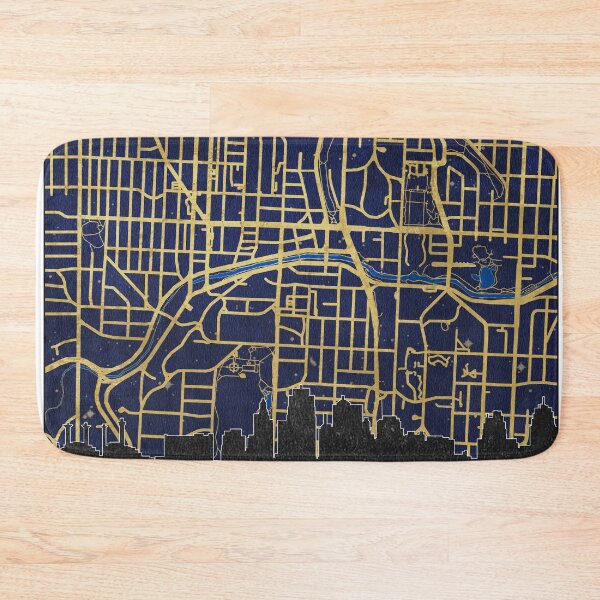 Item preview, Kansas City Starry Night Skyline designed and sold by kelbyredux.