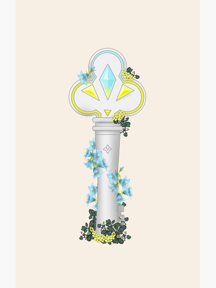 Everglow Floral Lightstick kpop  Sticker for Sale by Raquel Maia