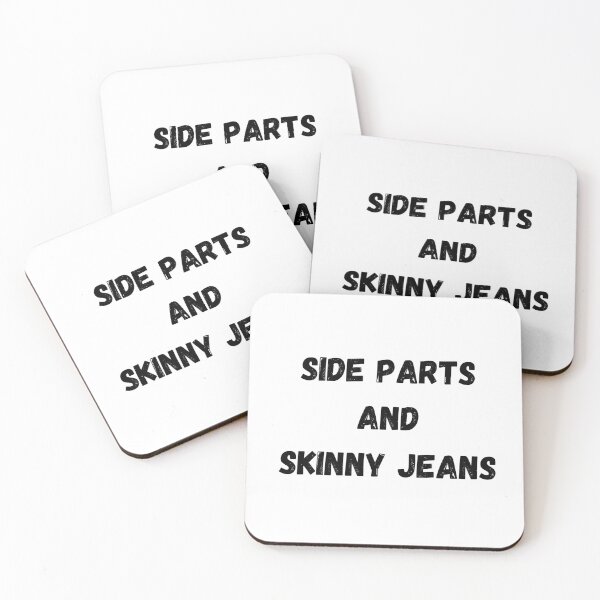 Item preview, Side Parts And Skinny Jeans  designed and sold by formylovelydog.