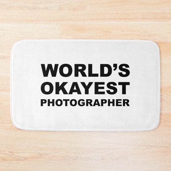 Item preview, World's Okayest Photographer designed and sold by metin1331.