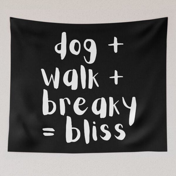 Item preview, Dog + Walk + Breaky = Bliss! designed and sold by JellyBeenzz.
