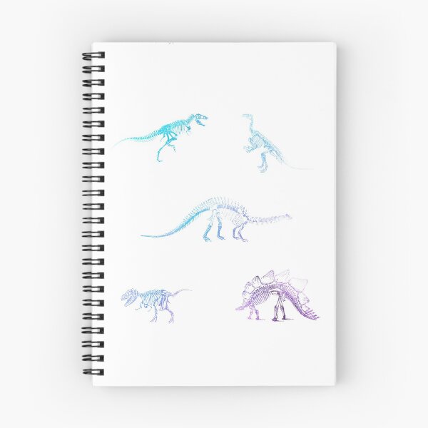 Item preview, Dino Cool Black Skeleton Pack Pattern designed and sold by Matt Ballinger.