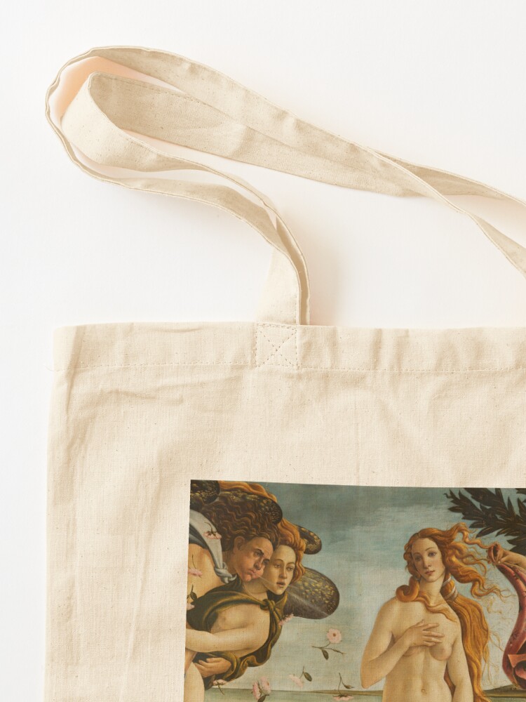 Renaissance Art Tote Bag, Botticelli Tote, the Birth of Venus 1485