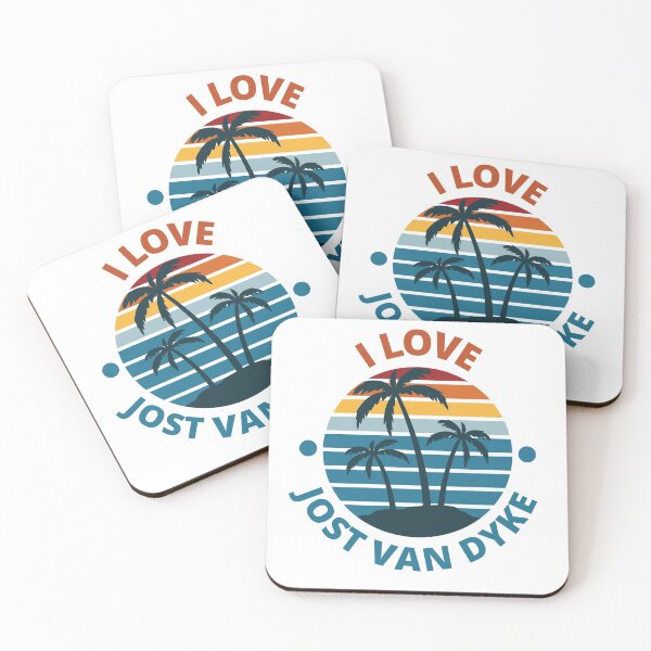 Item preview, I Love Jost Van Dyke designed and sold by CaribbeanGearz.