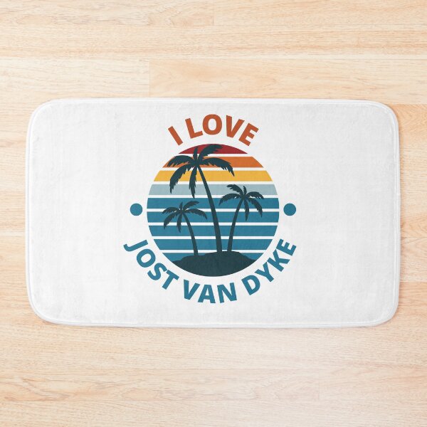 Item preview, I Love Jost Van Dyke designed and sold by CaribbeanGearz.