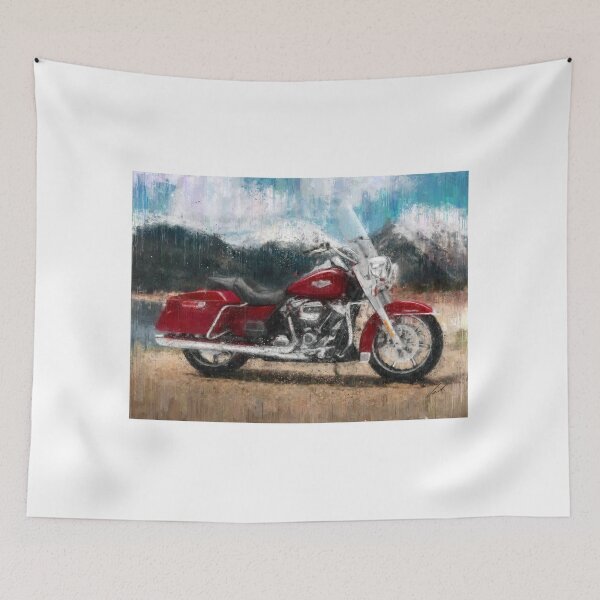 Item preview, Cruiser Motorcycle Road King - original artwork by Vart designed and sold by vartstudio.