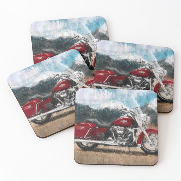 Item preview, Cruiser Motorcycle Road King - original artwork by Vart designed and sold by vartstudio.