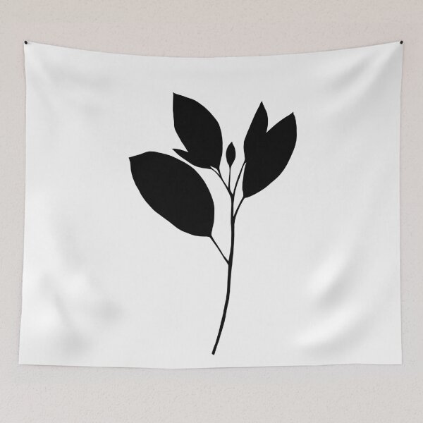 Item preview, Still life plant silhouette - Still life 001 designed and sold by BotanicalStudy.