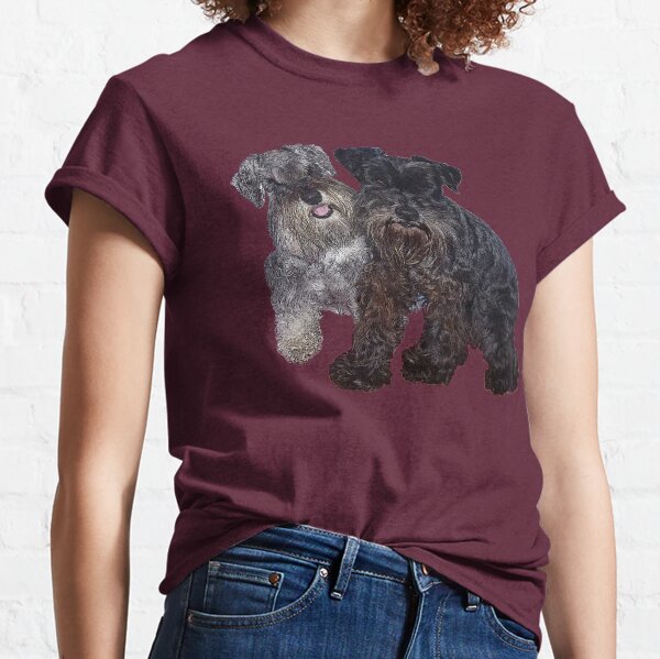 Miniature Schnauzer Buddies Classic T-Shirt