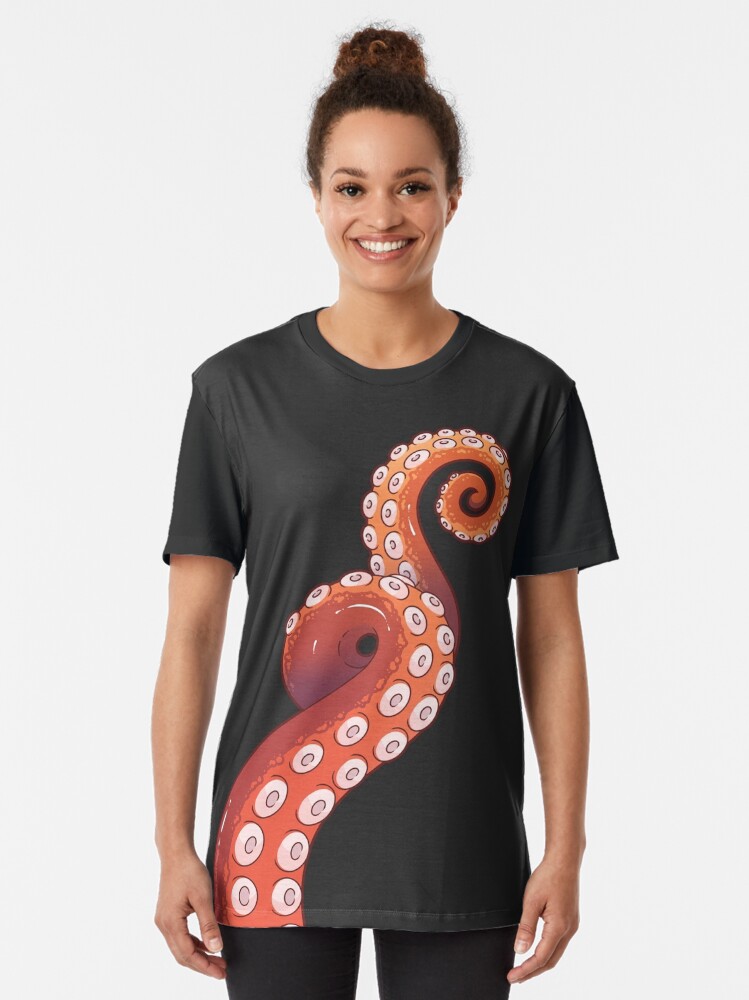 Alternate view of Calamari Sauce Graphic T-Shirt
