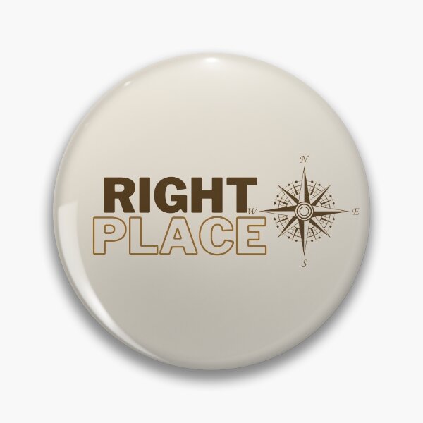 Item preview, right place designed and sold by BLOBBOF.